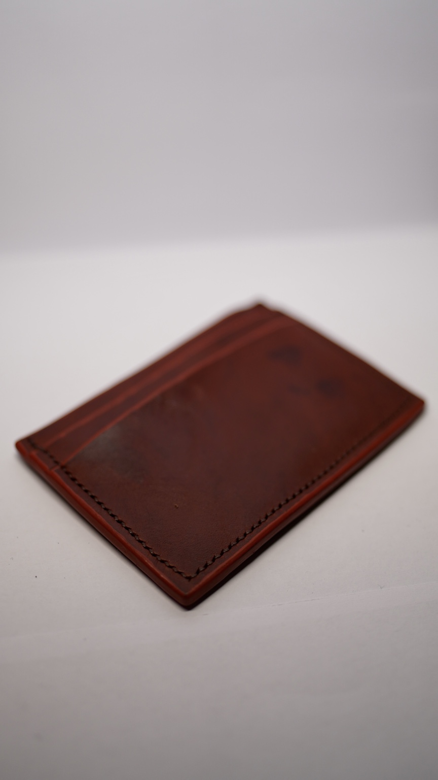 Card Holder No. 02 — Brown Calf